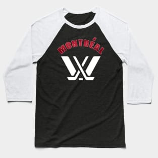 PWHL Montreal Baseball T-Shirt